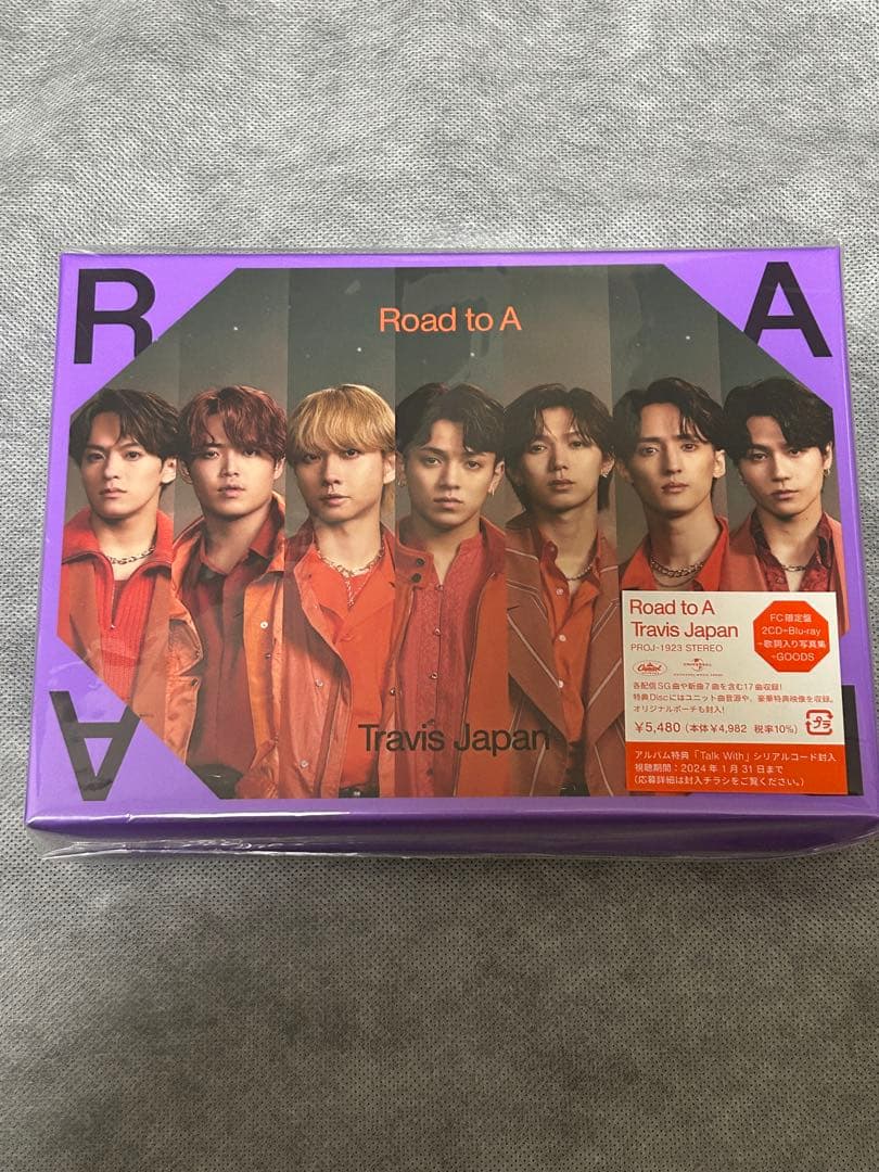 Travis Japan Road to A 1st Album FC限定版