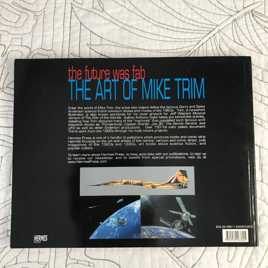 洋書「The Art of Mike Trim」サンダーバード　アートブック