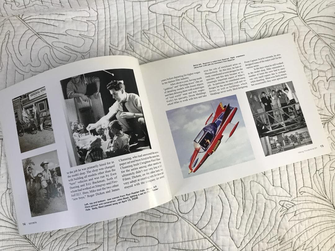 洋書「The Art of Mike Trim」サンダーバード　アートブック