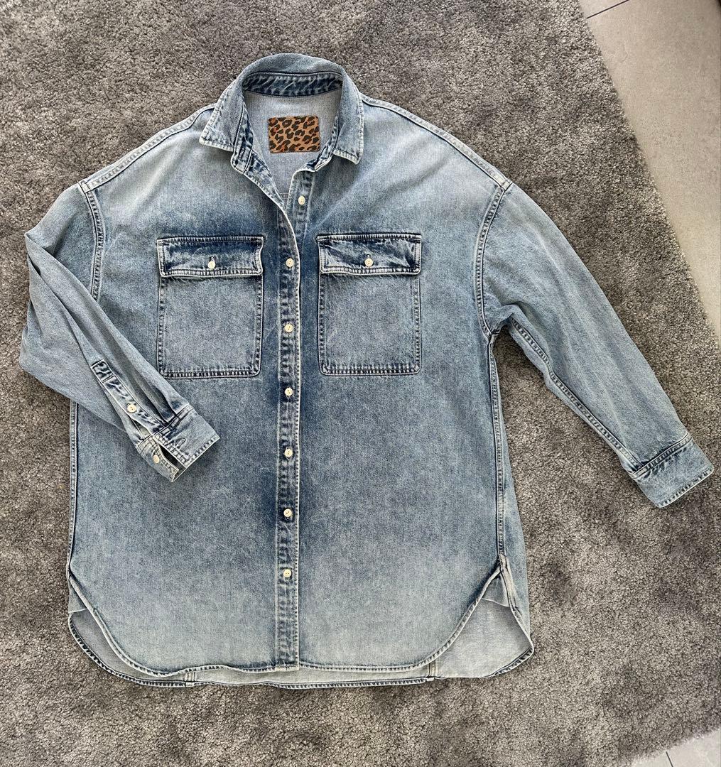 ウィムガゼット　デニムオーバーシャツ　Gジャン
