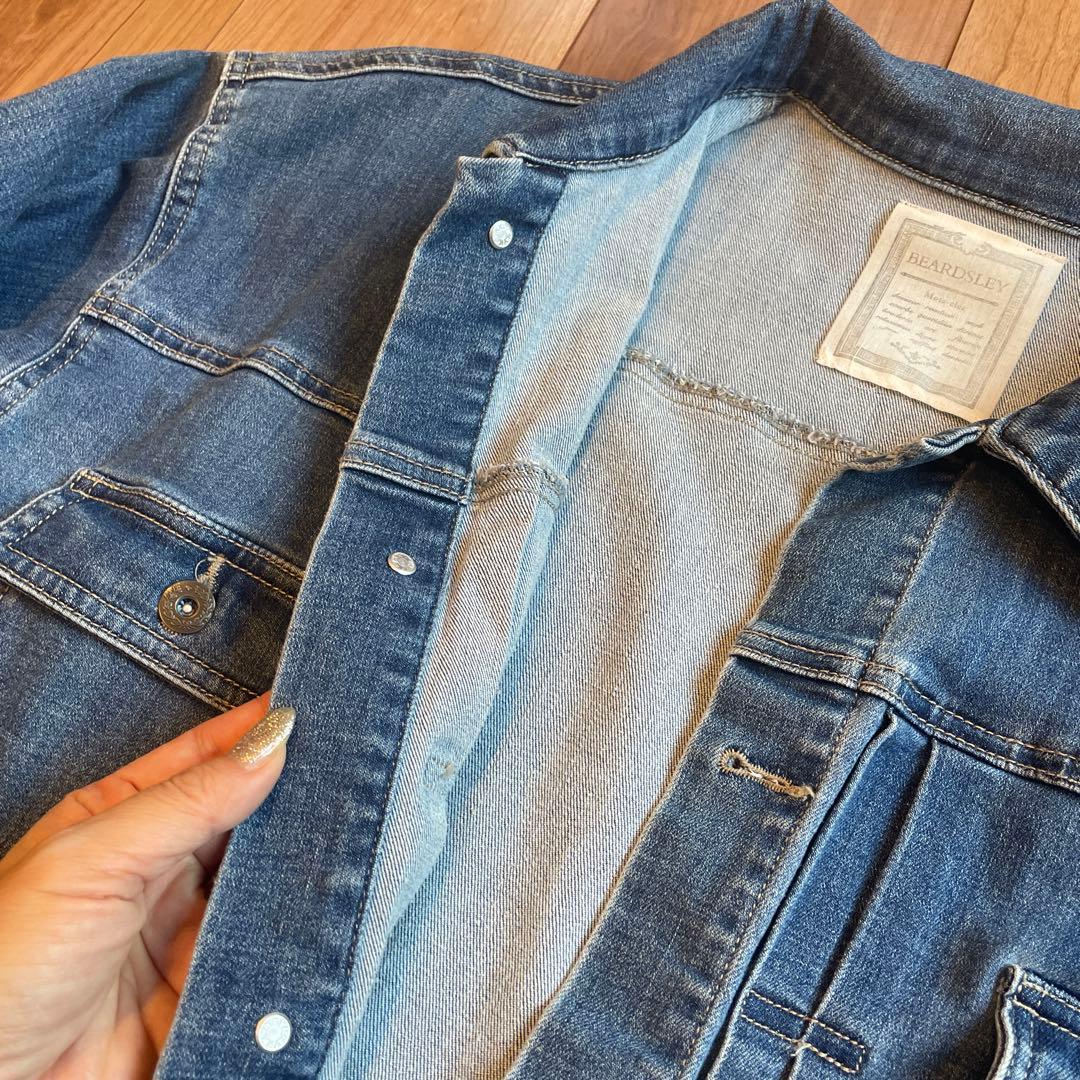 りーりーりーです♡BEARDSLEY♡♡デニムジャケット♡サイズ2（M）