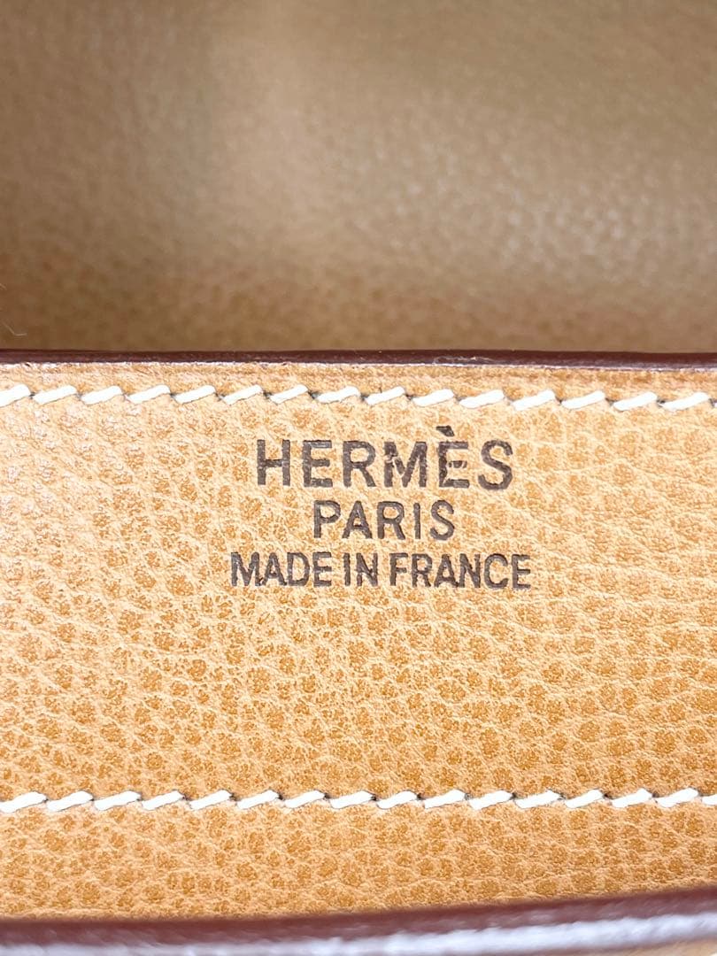 美品✨エルメス　ケリーデペッシュ38 ビジネス　ブリーフケース　キャメル