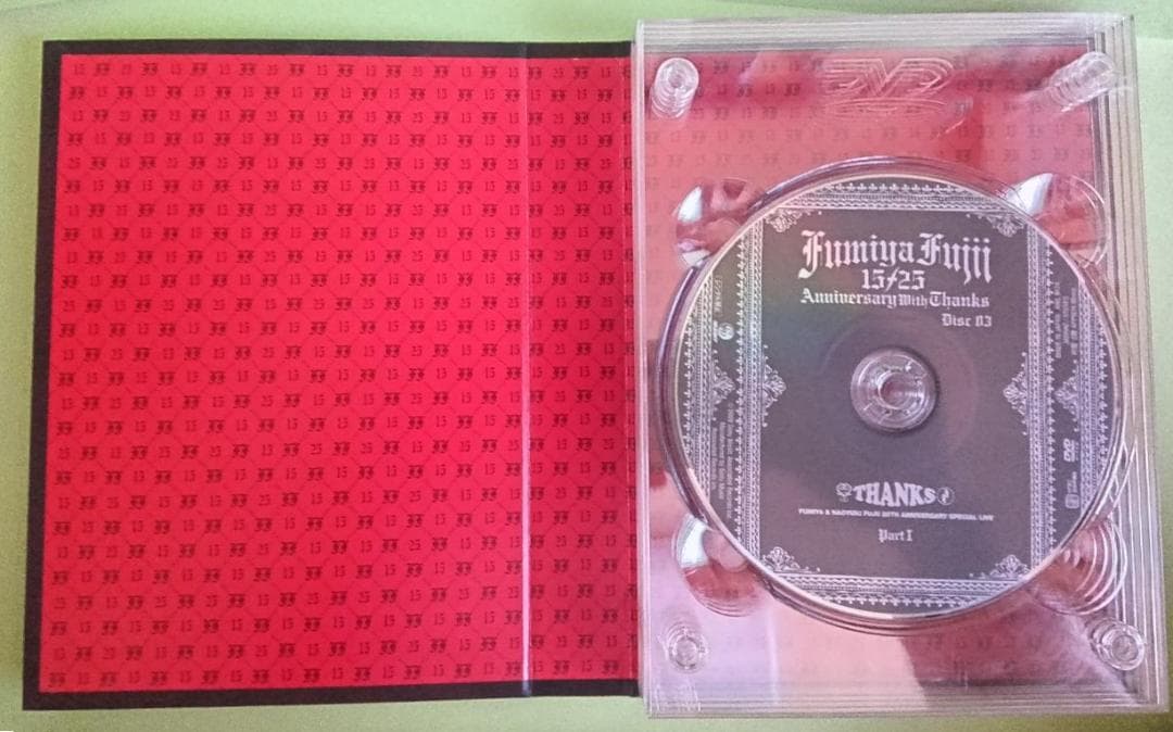 藤井フミヤ15/25 ANNIVERSARY  LIVE DVD BOX5枚組