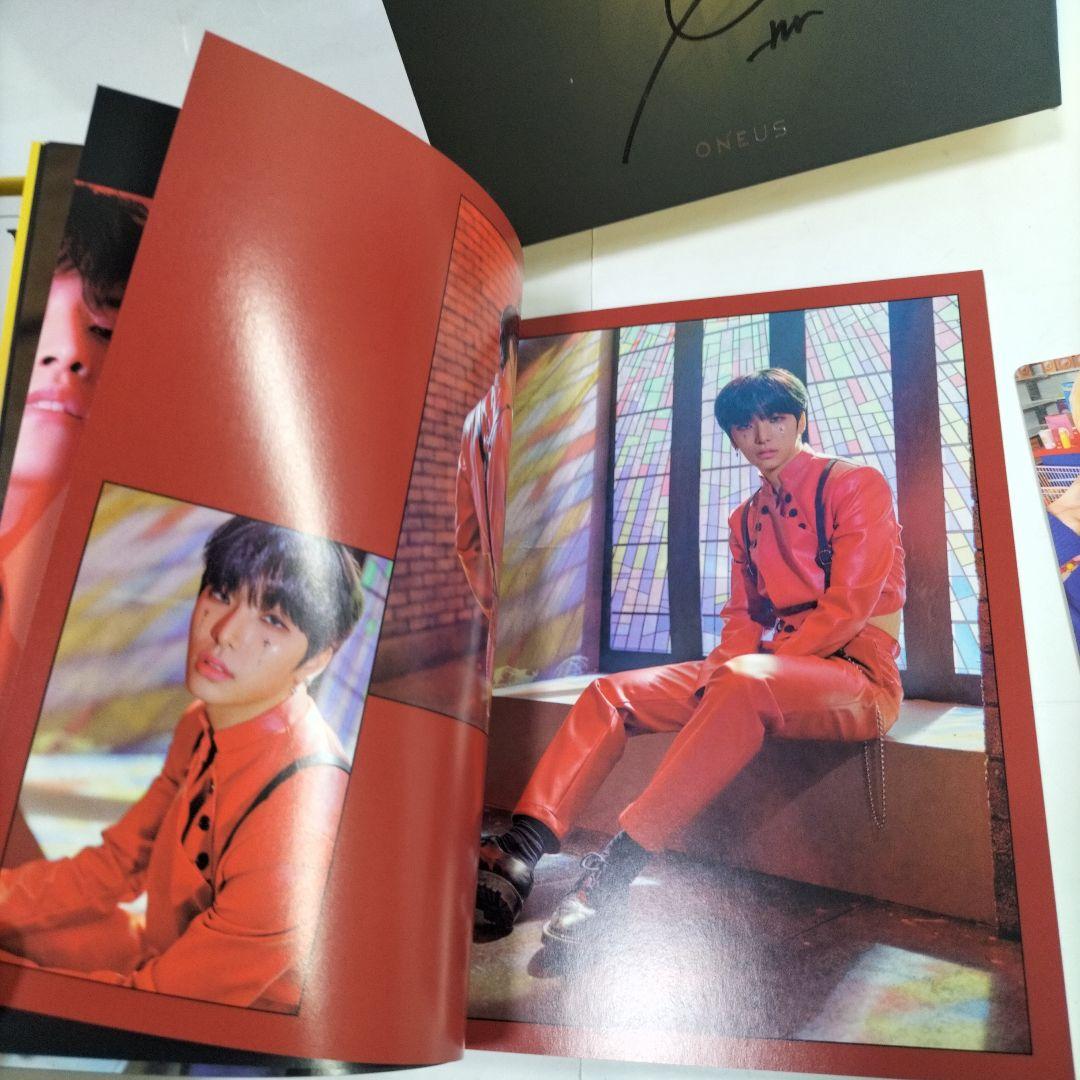 黄色 yellow⭐レイブン RAVN⭐直筆サイン付き⭐ONEUS「DEVIL」