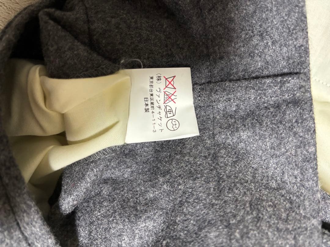 ふーやん VANJACウールフラノスラックス