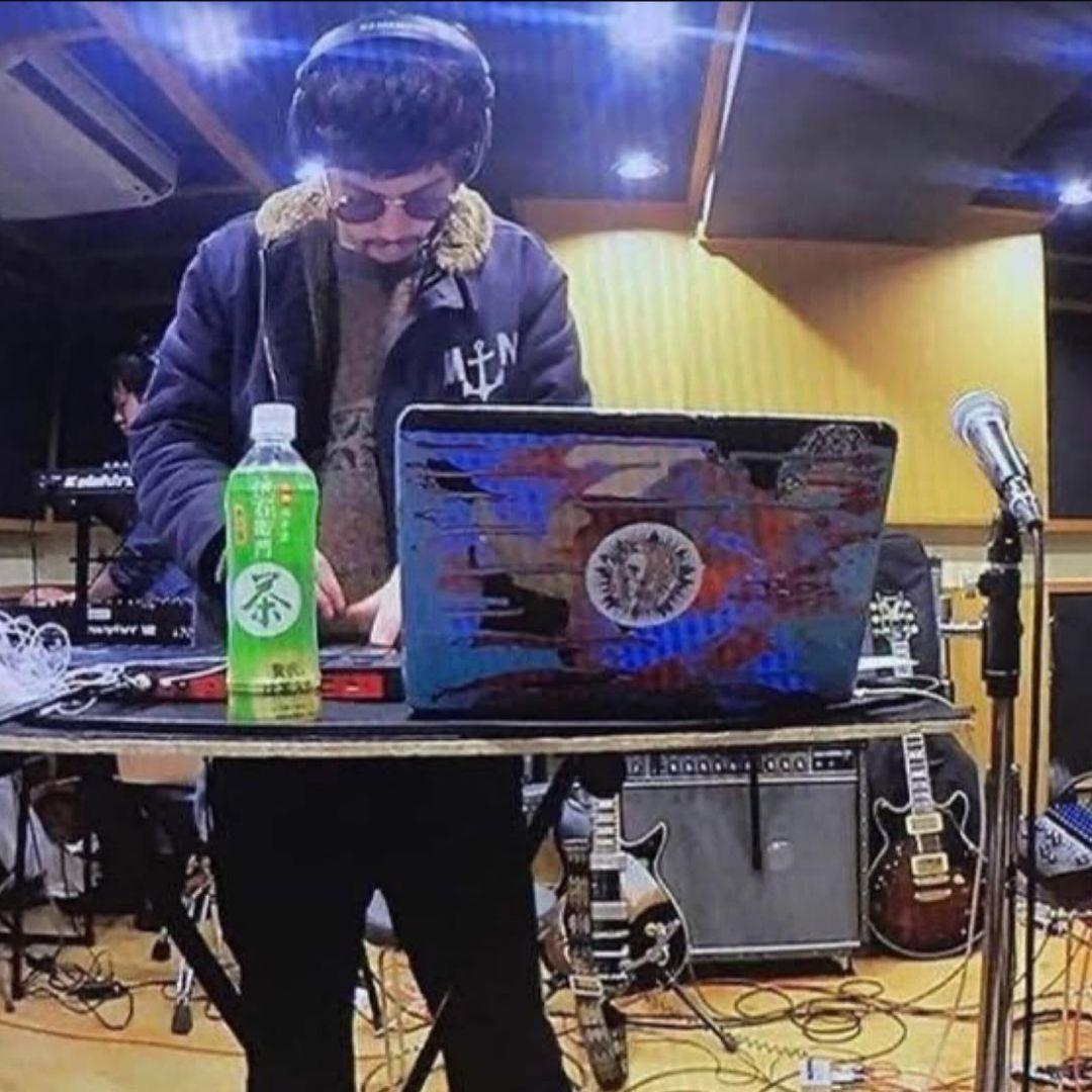 HOUSTON デッキジャケット 裏ボア Lサイズ 常田大希着用 ネイビー