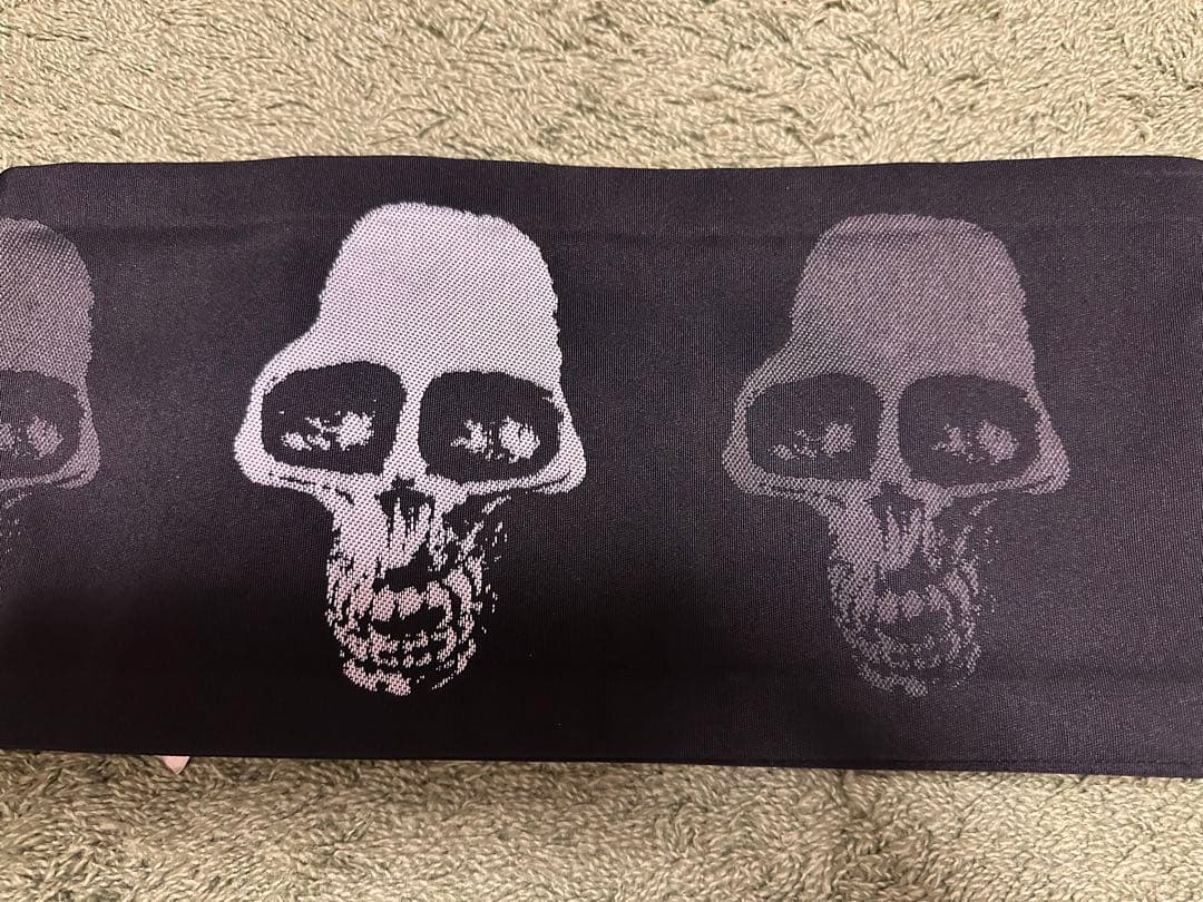 hide×odasho HI-HO! スカルデザイン 半幅帯