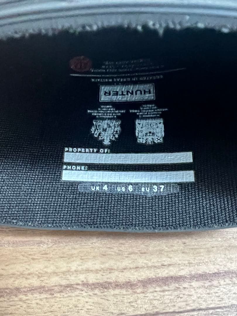 HUNTER ハンター　プレイショートレインブーツ レディース UK4 23cm