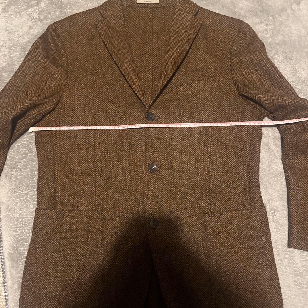 ボリオリ　テーラードジャケット　48 ドーバー