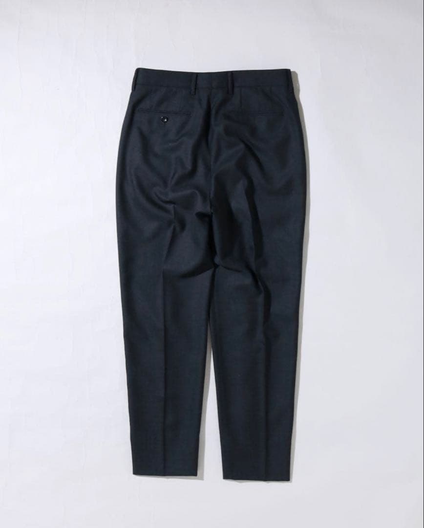 MBハイエンド尾州ウールスラックス　チャコールグレー　S