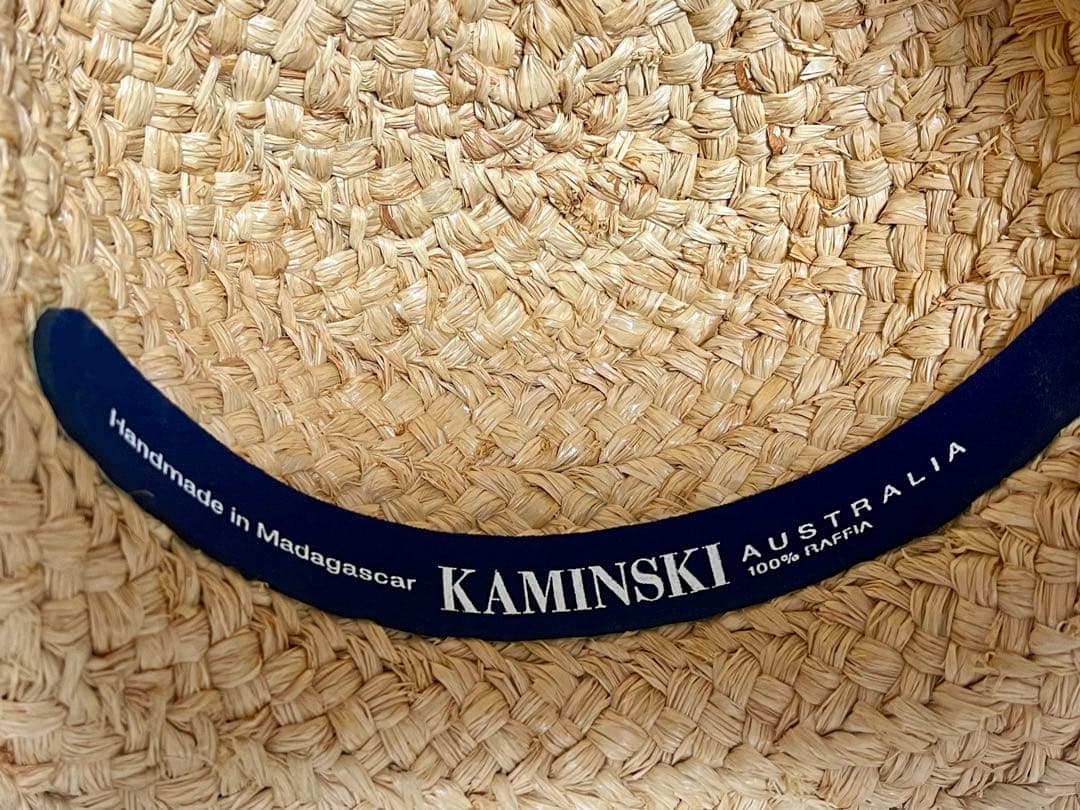 ヘレン カミンスキー/H.KAMINSKI ラフィアハット 麦わら帽子カンカン帽