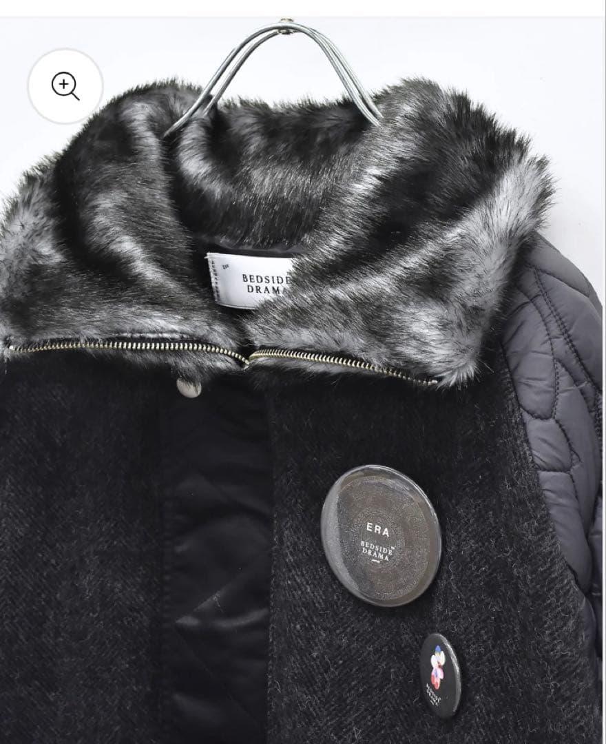 【新品未使用】bedsidedrama 今季ブルゾン 黒 サイズ2