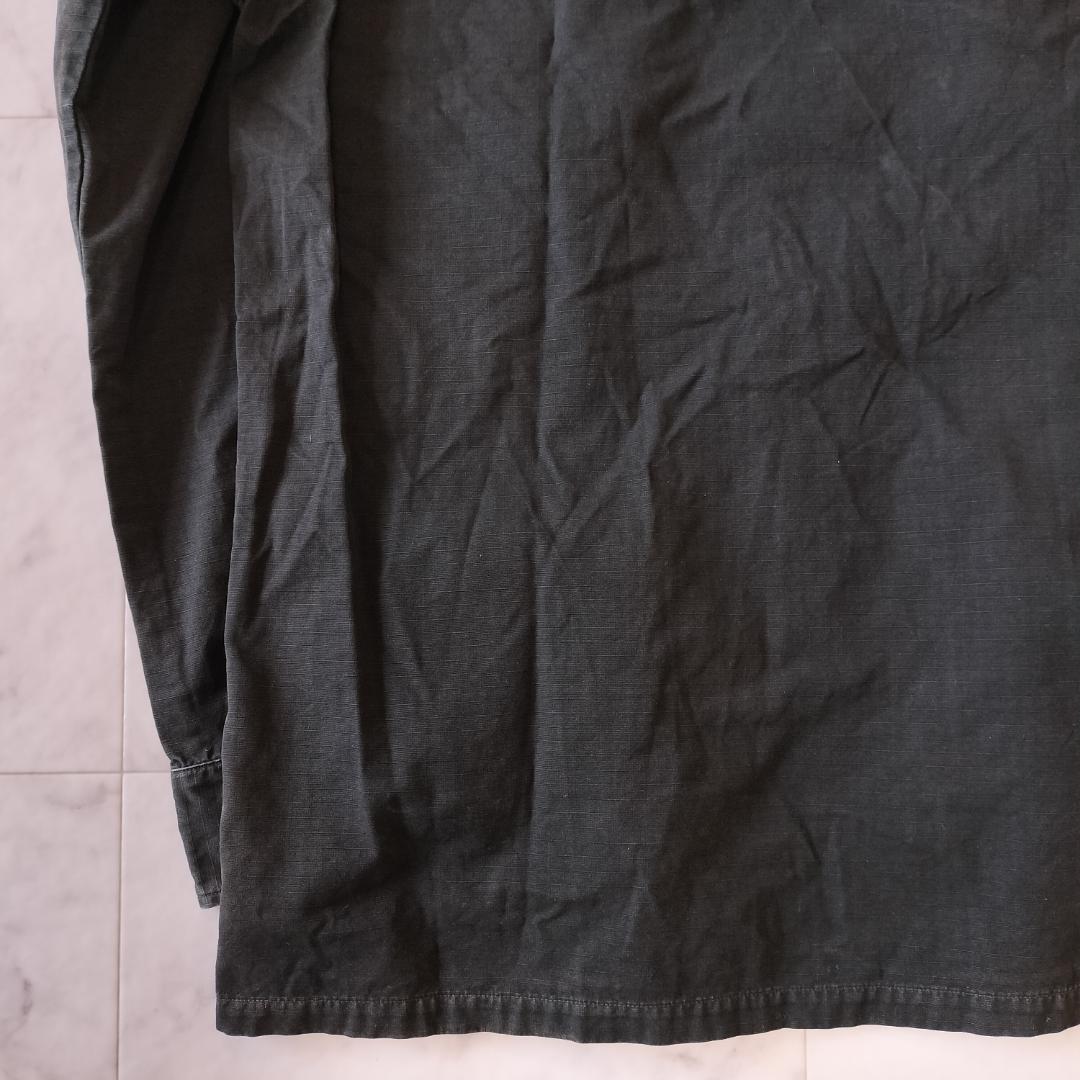 RRL ブラックファティーグフィールドジャケット M ガーメントダイ フェード