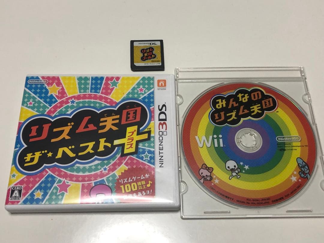 リズム天国　3作品　現状品