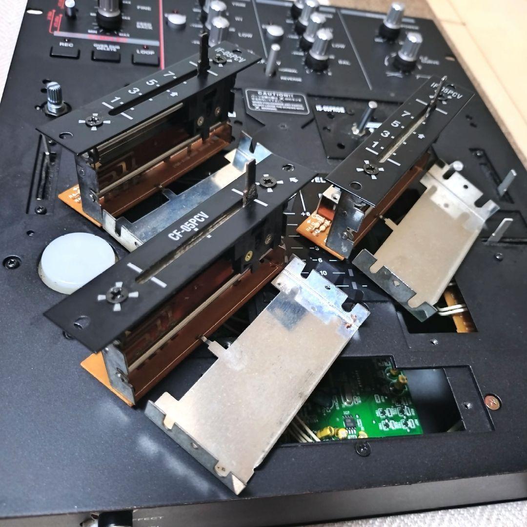 Vestax PMC-05 Pro Ⅲ VCA ミキサー フェーダーメンテ