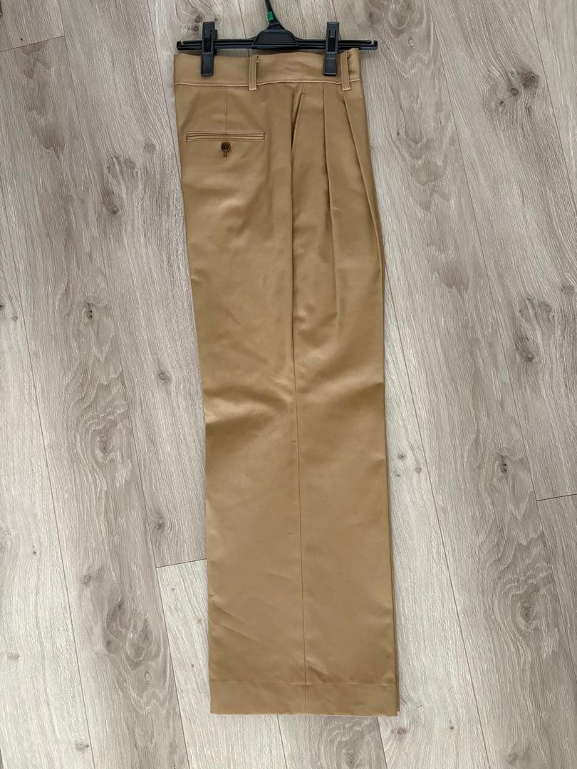 chaos ツータックチーノパンツ　38【新品】