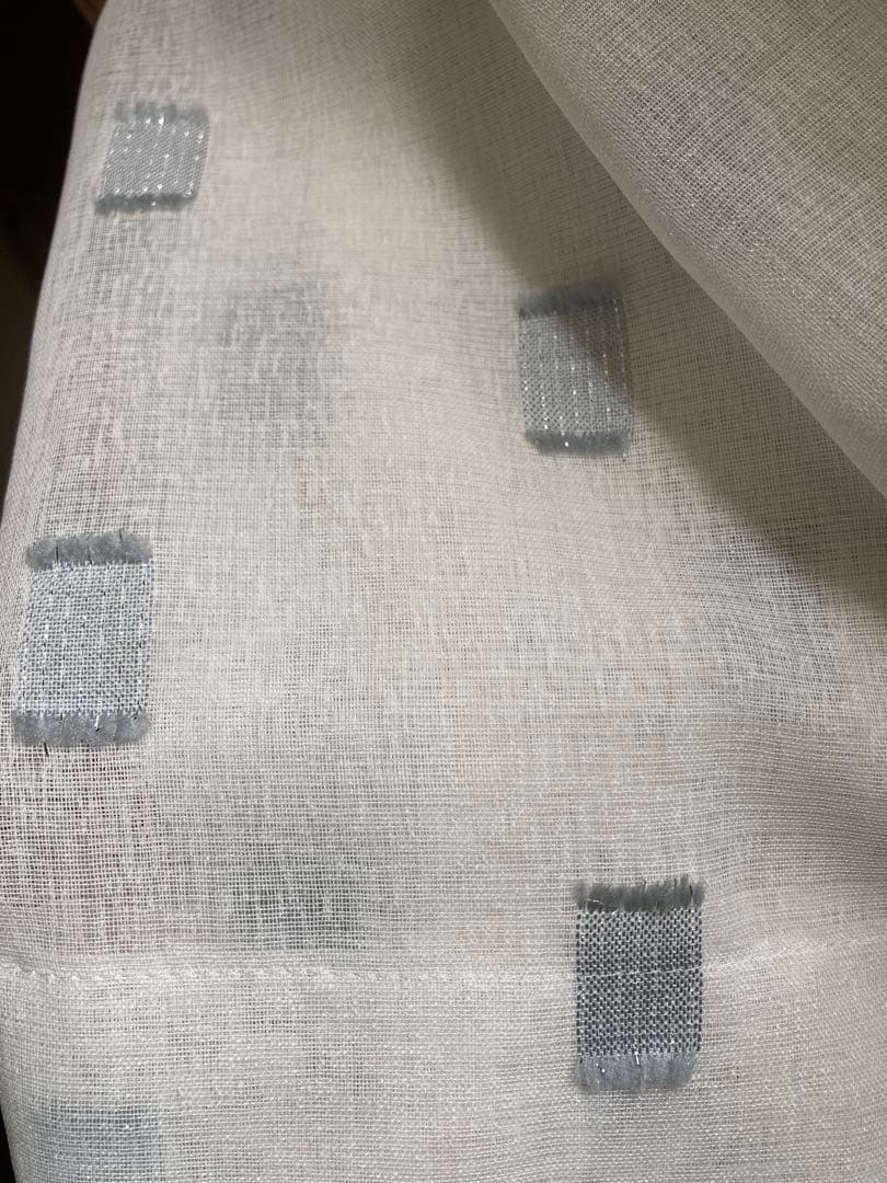 MOMO NATURAL ドレープ・レースカーテン 幅144丈148