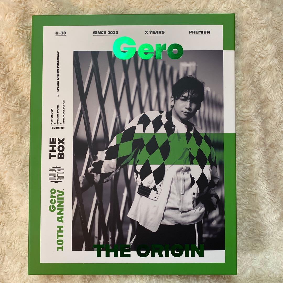 Gero 10周年アルバム THE ORIGIN（豪華盤）