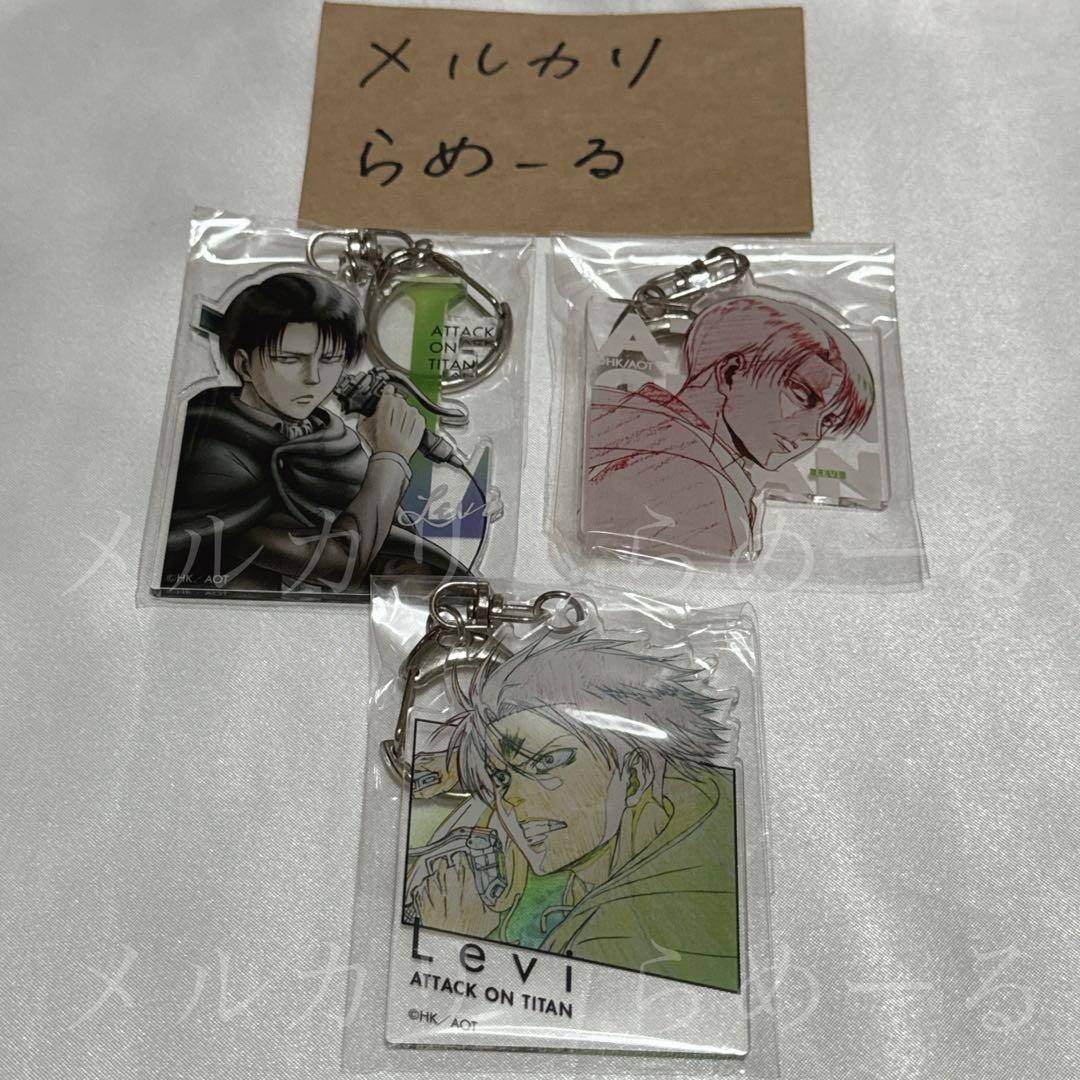 進撃の巨人 リヴァイ アクキー WITSTUDIO アクリルキーホルダー