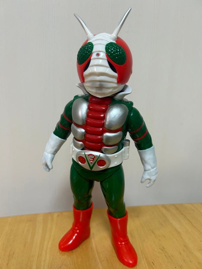 メディコム 東映レトロソフビ　仮面ライダーV 3（ビニールマフラー版）