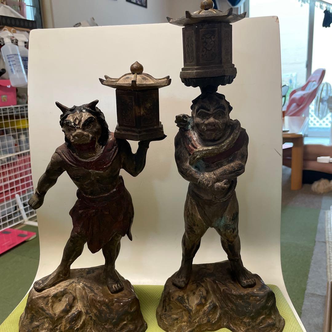 天燈鬼・龍燈鬼像