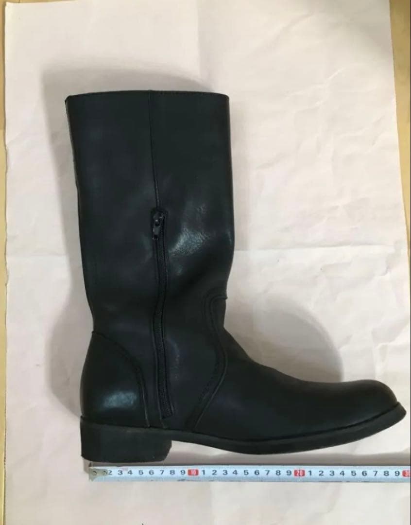 アニエスベー　ブラックレザーブーツ サイズ40