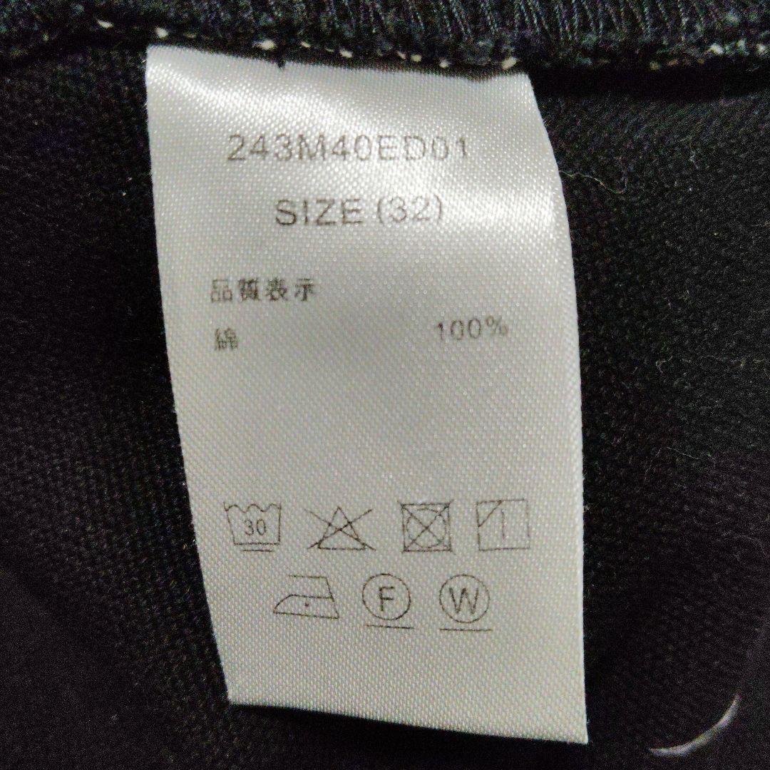 Dickies 417 ダブルニー　ペインターパンツ　ブラック　W32　ダック