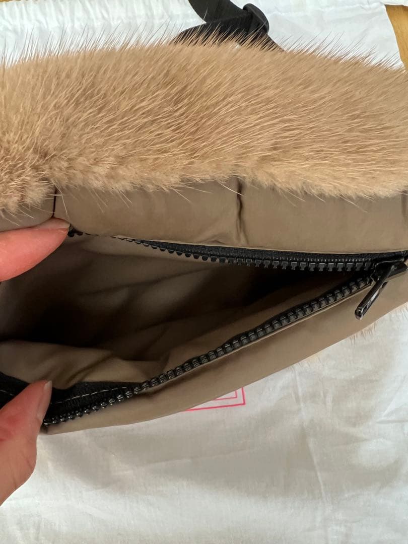 レア　LUDLOW ラドロー　ミンクファー　ボディバッグ