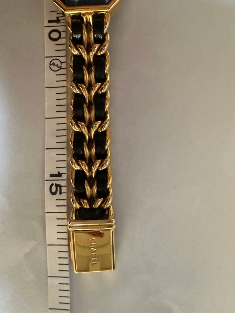 美品CHANEL プルミエール　時計Lサイズ