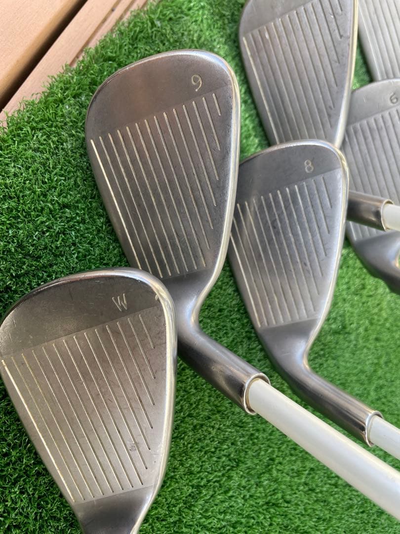 PING G25アイアンセット 6本セット （カーボン） ライ角シルバー