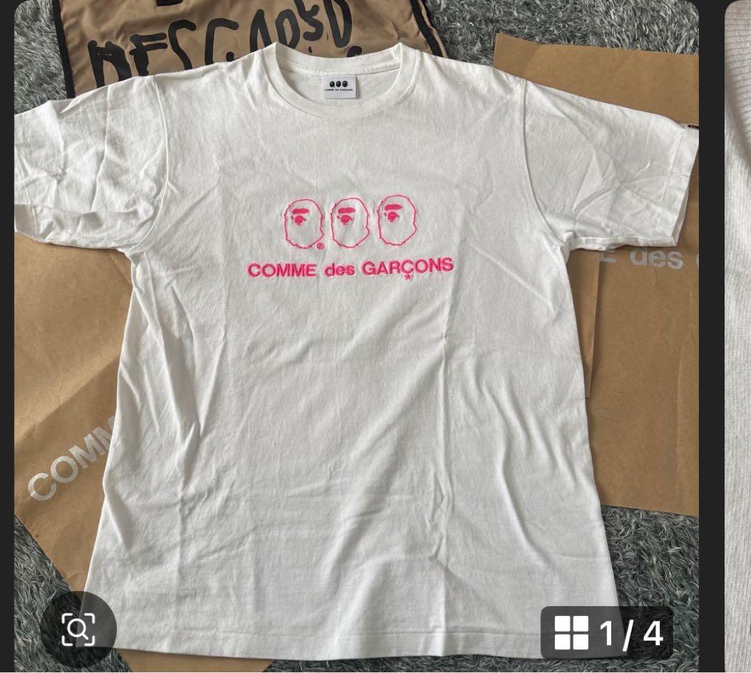 comme des GARÇONS 黒スラックスとTシャツセット お買い得セール