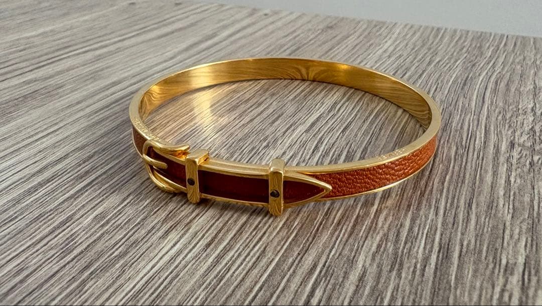 HERMES ベルトモチーフバングル