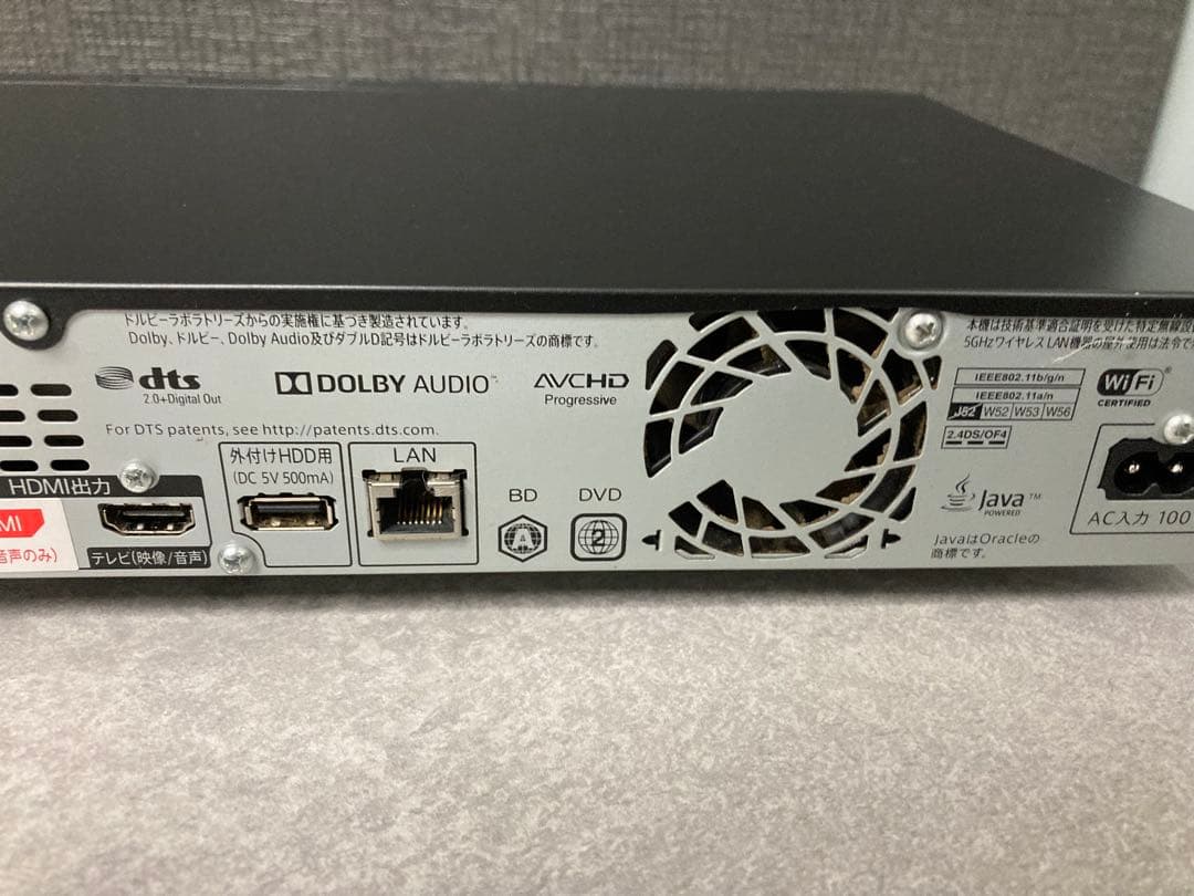 Y*r様 SHARP ブルーレイレコーダー 4B-C20AT3 ジャンク