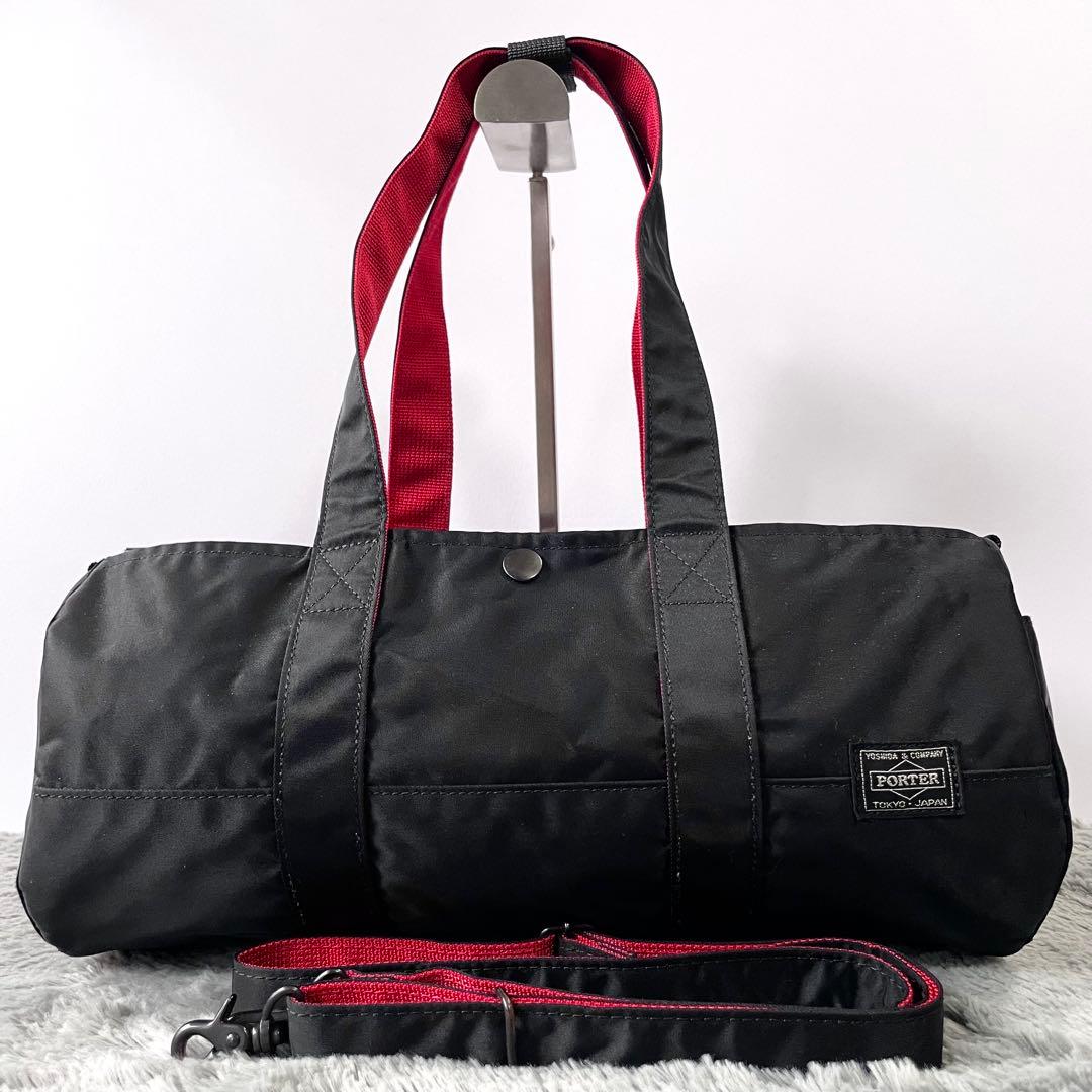 極美品✨PORTER ポーター　エルファイン　2way ロールボストンバッグ