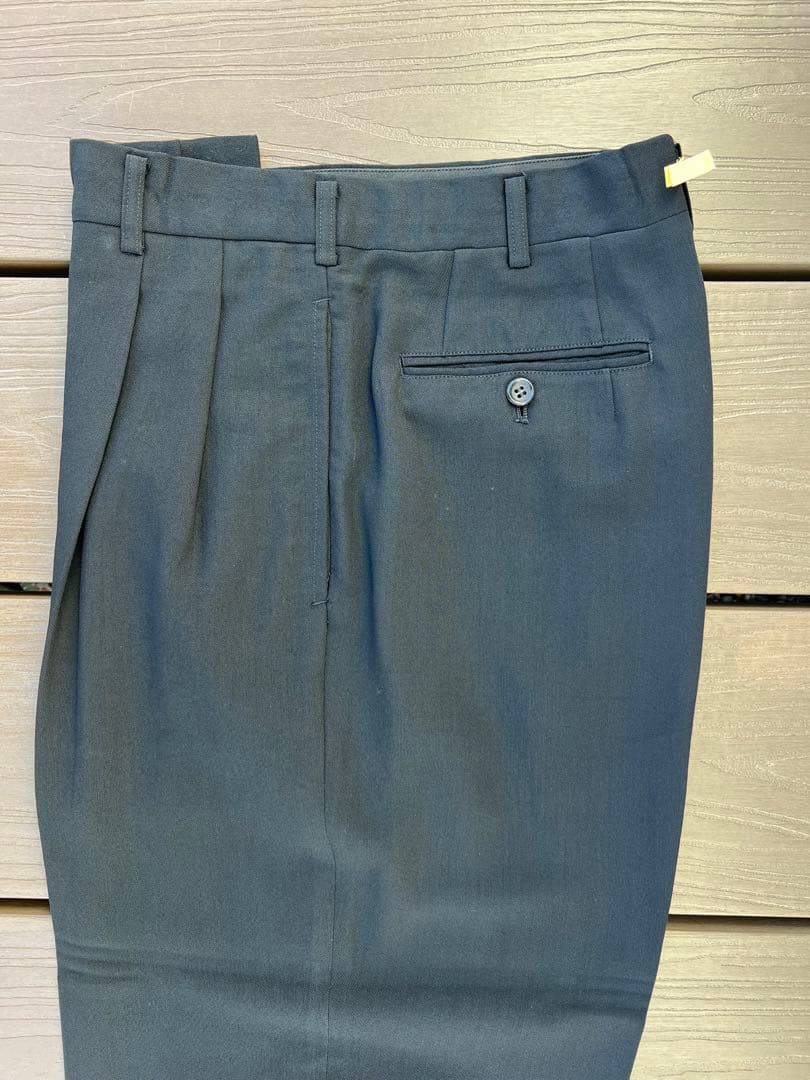 ⭐️【貴重】COMME des GARCONS HOMMEウールパンツ黒:Mサイズ