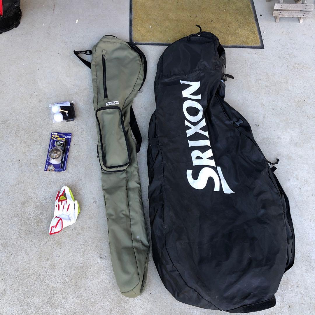 Srixon キャディバッグとゴルフクラブセット（価格交渉に応じます）