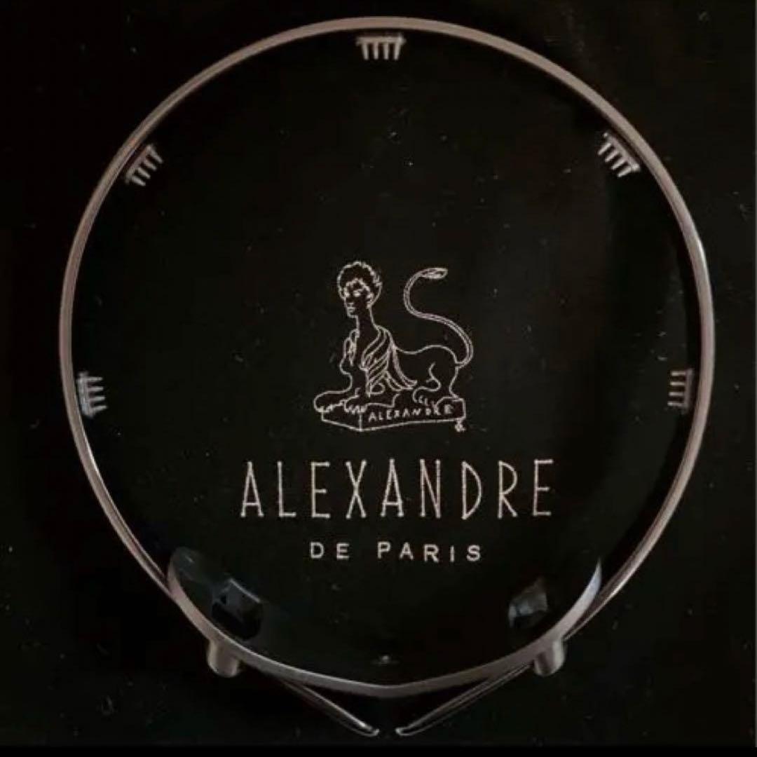 アレクサンドルドゥパリ アセテート　カチューシャ　ブラック 新品未使用