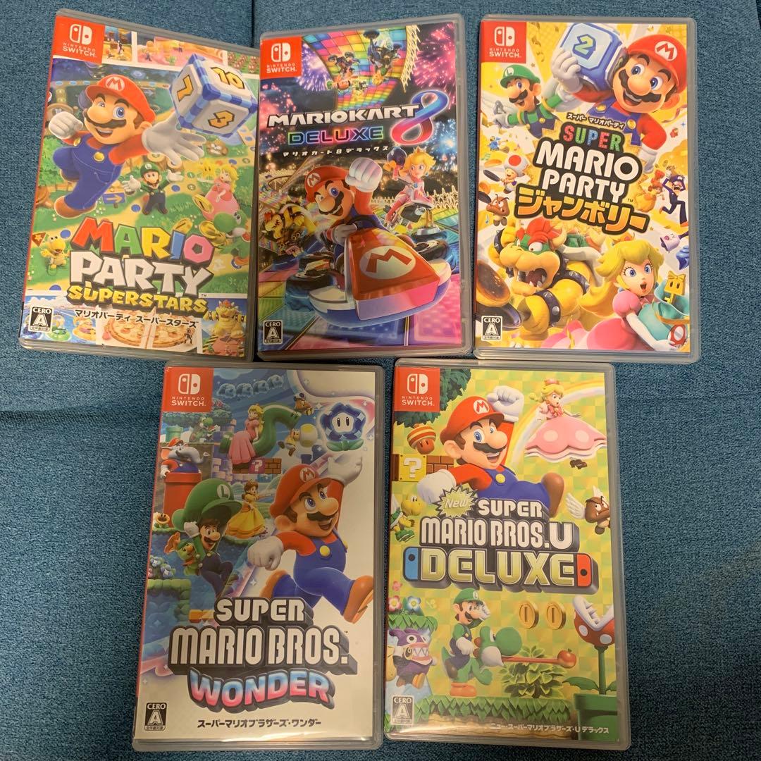Nintendo Switch ゲーム マリオ　5本セット