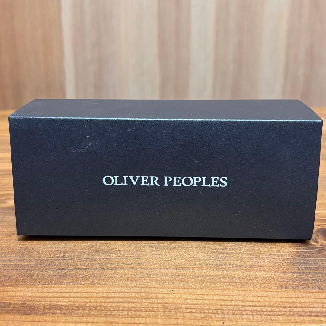 OLIVER PEOPLE'S オリバーピープルズ　ブラック　グリーン　度付き