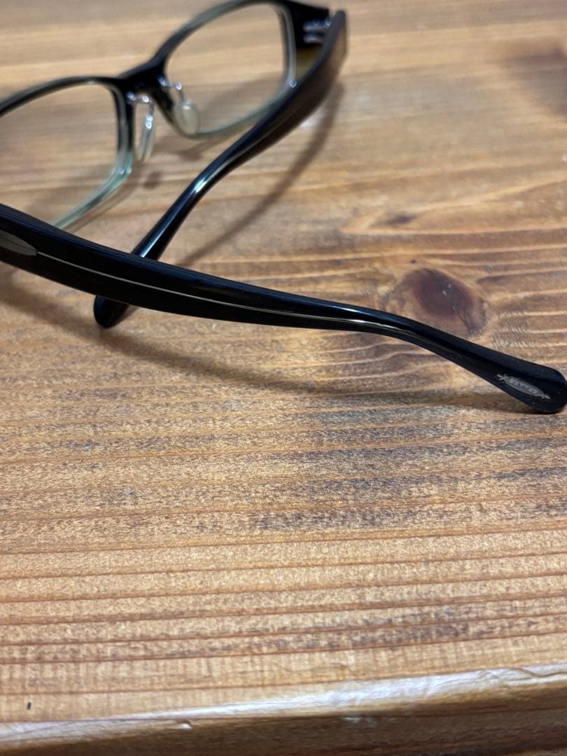 OLIVER PEOPLE'S オリバーピープルズ　ブラック　グリーン　度付き