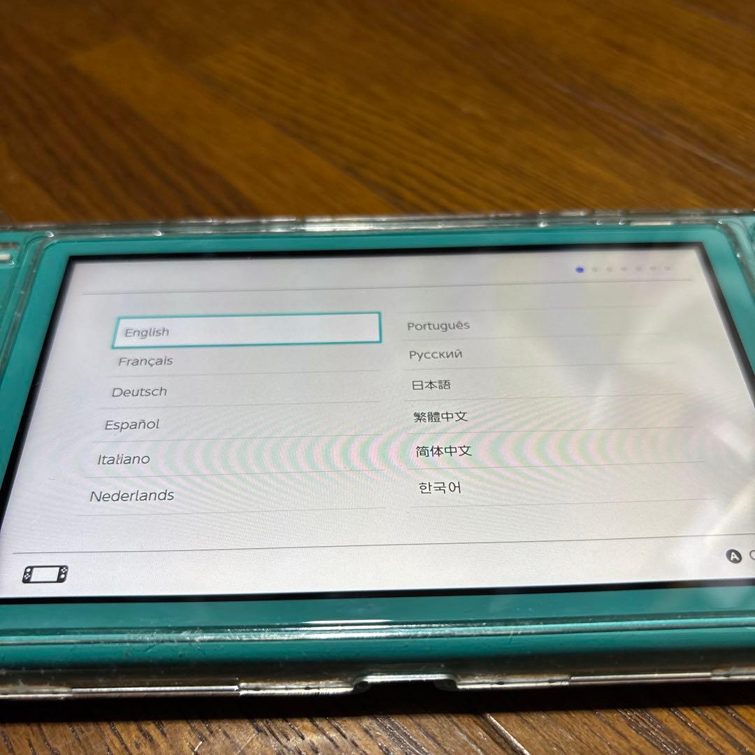 Nintendo Switch Lite ターコイズブルー スヌーピーカバー