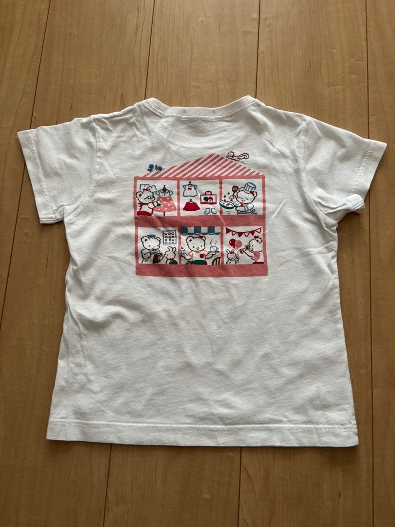 ファミリア　120 ワンピTシャツボトムスセット売り