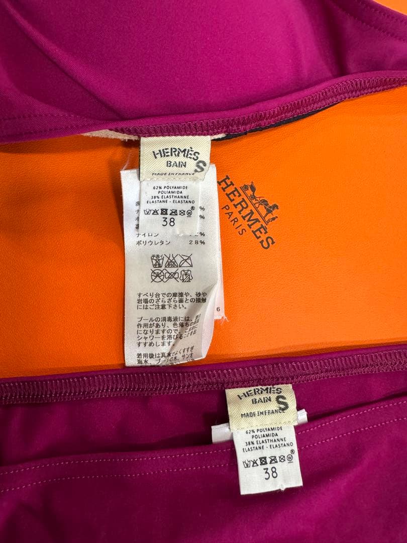 HERMES 水着　ビキニタイプ　38