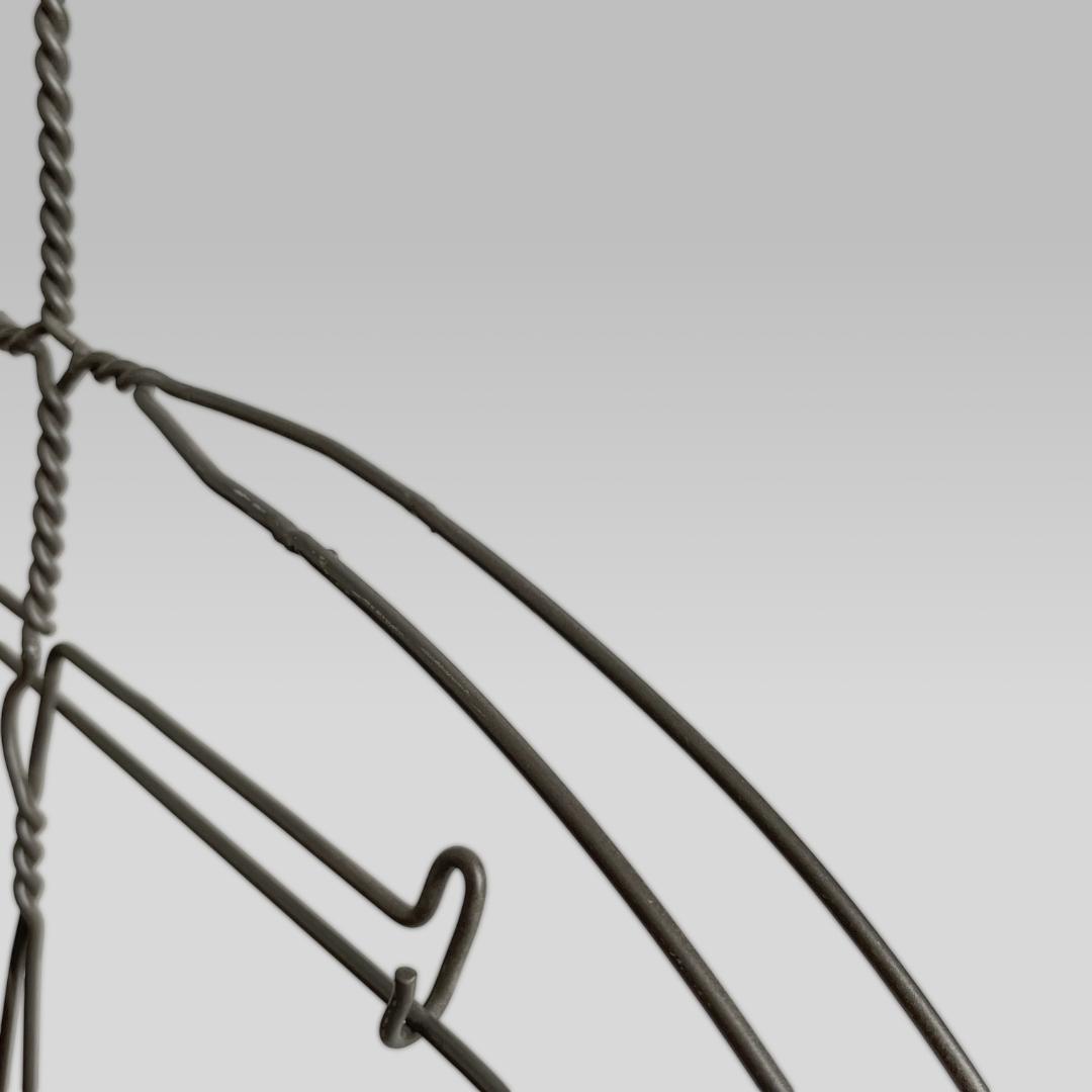 1920s【EUアンティーク】ワイヤー ハンガー アートコレクション 什器