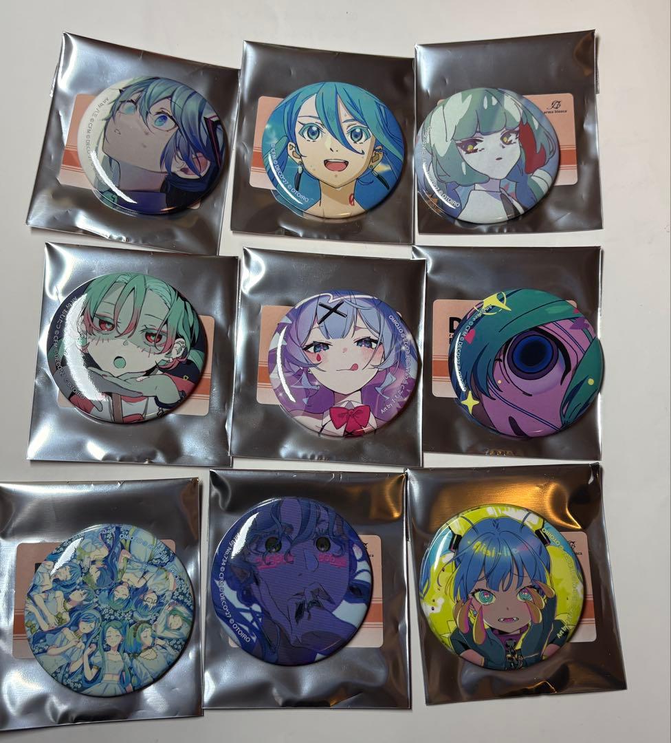 DECO*27 EXHIBITION デコニーナ展　サムネイル　缶バッジ