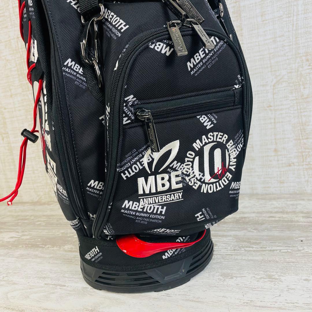【限定品】マスターバニーエディション10周年記念　総柄キャディバッグ　9.5型
