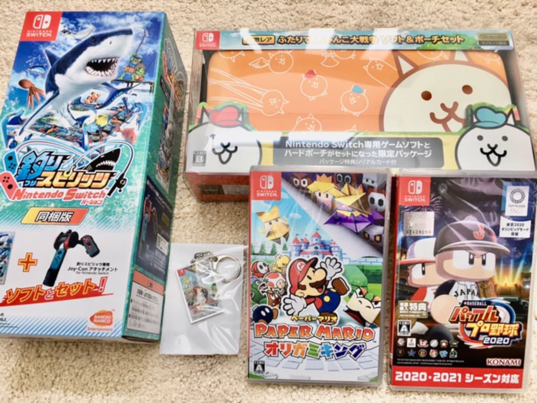 【新品未開封】⑦ニンテンドースイッチライト本体コーラルピンク+最新人気ソフト