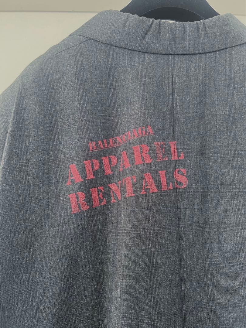 新品 BALENCIAGA テーラードジャケット サイズ２ グレー