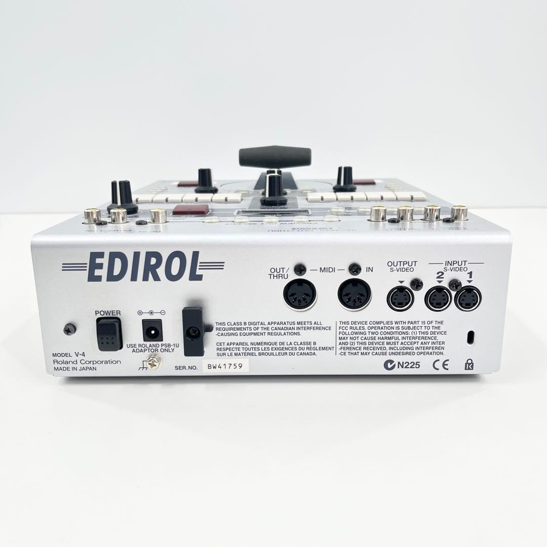 Roland EDIROL V-4 ビデオミキサー 通電OK 詳細未確認