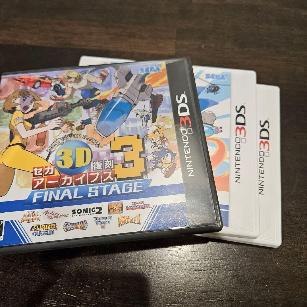 3D復刻アーカイブス セガ 1.2.3トリプルパック3DSソフト